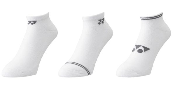 Ponožky Yonex Low Cut Socks 3P - white