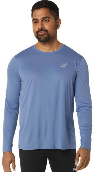 T-shirt de tennis pour hommes (manche longues) Asics Core Longsleeve Top - denim blue
