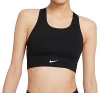 Γυναικεία Μπουστάκι Nike Dri-Fit Swoosh Long Line Bra W - black/black/white