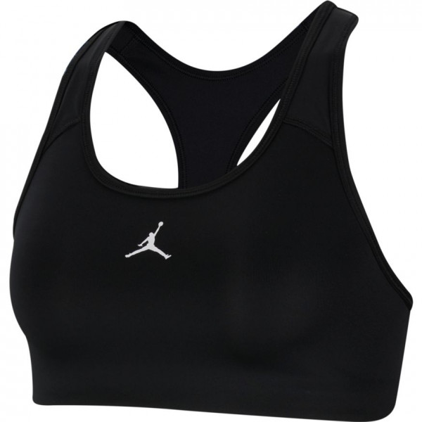 Krūšturis Nike Jordan Jumpman Women's Medium Support Pad Sports Bra - black/white