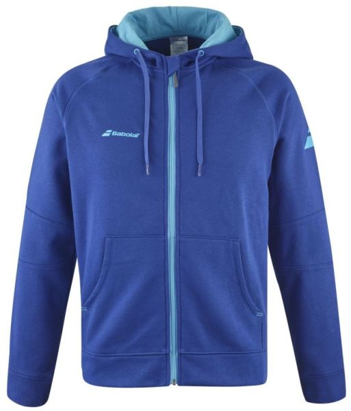 Felpa per ragazzi Babolat Exercise Hood Sweat Boys - Blu