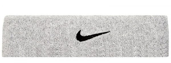 Znojnik za glavu Nike Swoosh Headband - matte silver/black