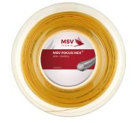Cordaje de tenis MSV Focus Hex (200 m) - yellow
