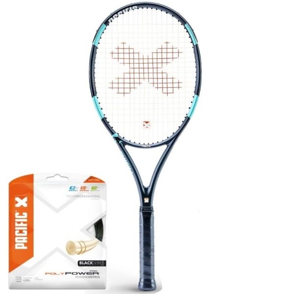 Raqueta de tenis Adulto Pacific BXT X Fast LT + cordaje