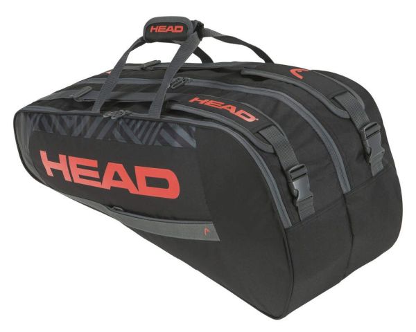 Tennis Bag Head Base Racquet Bag M - black/orange