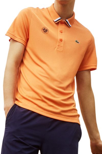  Lacoste Roland Garros Men's Polo Shirt - orange