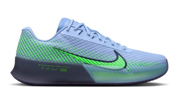 Vīriešiem tenisa apavi Nike Zoom Vapor 11 Clay - cobalt bliss/gridiron/green strike/green strike