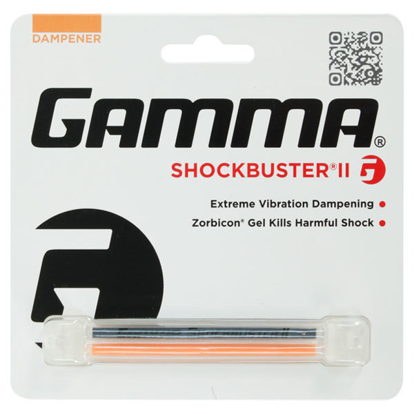Tenisa vibrastopi Gamma Shockbuster II 1P - orange/black