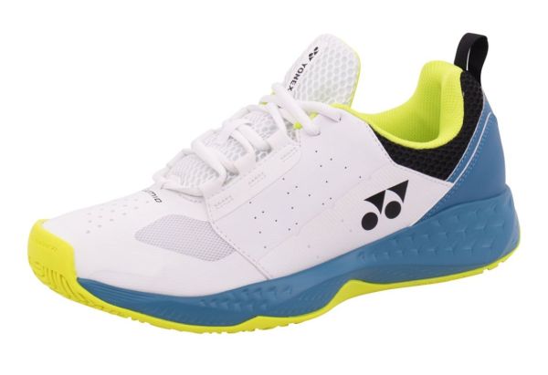 Zapatillas de tenis para hombre Yonex Power Cushion Lumio 4 - white/ocean blue