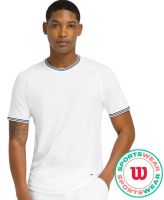 Men's T-shirt Wilson Court Perfomance Crew - White