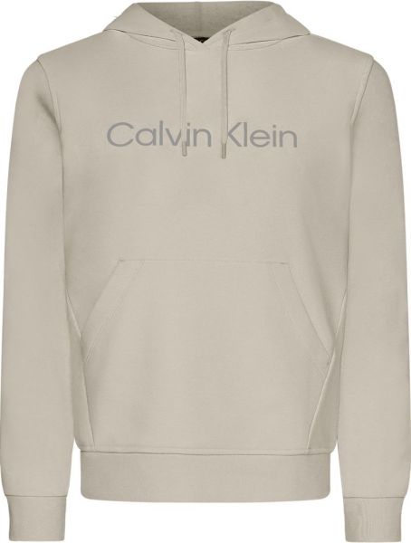 Damen Tennissweatshirt Calvin Klein PW Hoodie - oatmeal