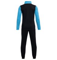 Treniņtērps zēniem Under Armour Boys' UA Knit Colorblock Track Suit - black/turquoise Treniņtērps zēniem Under Armour Boys' UA Knit Colorblock Track Suit - black/turquoise