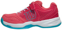 Teniso batai jaunimui Wilson Kaos KID - paradise pink/white/peacock blue Teniso batai jaunimui Wilson Kaos KID - paradise pink/white/peacock blue