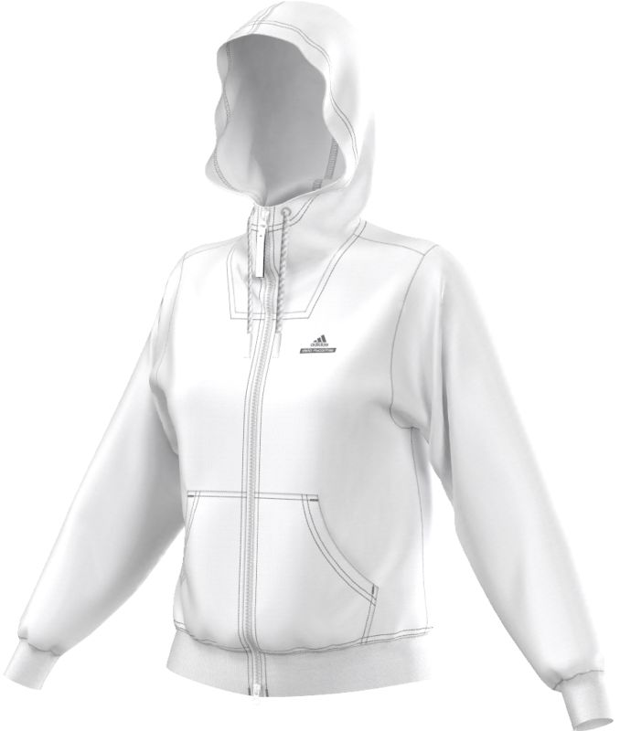 white and grey adidas jacket