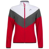 Lány pulóver Head Club 22 Jacket G - Piros