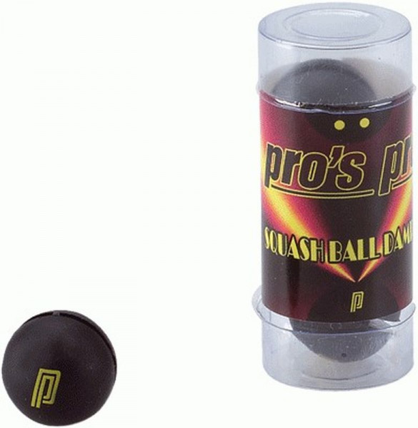 Vibracijų slopintuvai Pro's Pro Squash Ball Damper (3 vnt.) - black