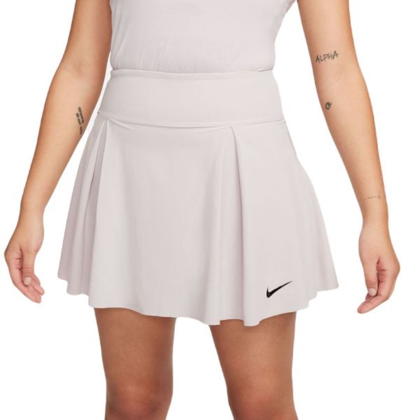 Jupes de tennis pour femmes Nike Court Dri-Fit Advantage Club Skirt - platinum violet/black