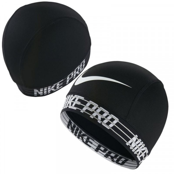  Nike Pro Skull Cap - black/white/white