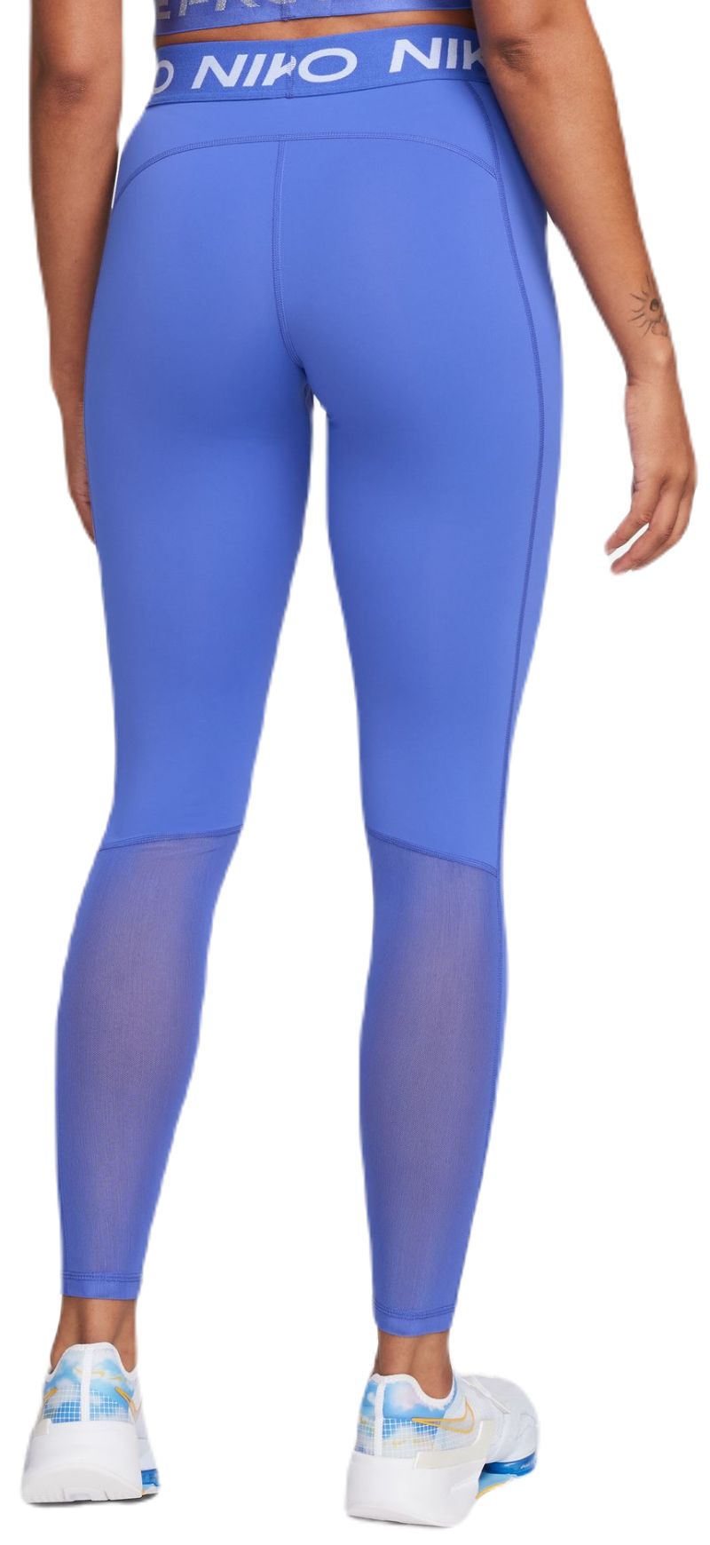 Women's leggings Nike Pro 365 Tight - blue joy/white, Tennis Zone