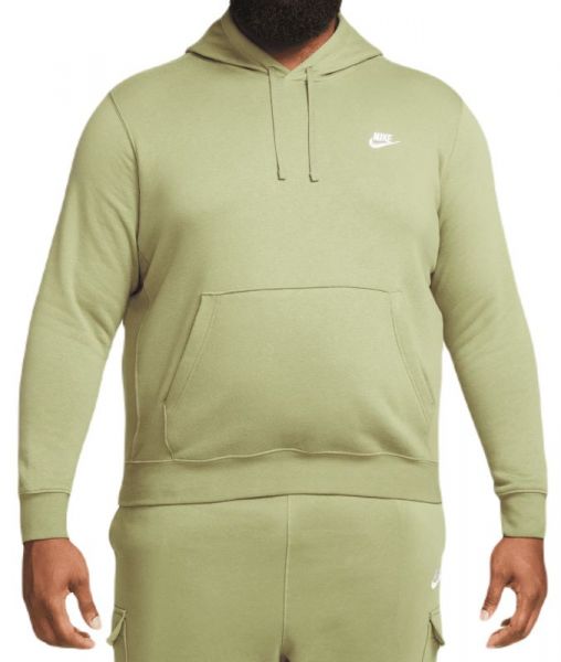 Férfi tenisz pulóver Nike Sportswear Club Fleece Pullover Hoodie - alligator/alligator/white