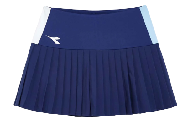 Gonna da tennis da donna Diadora L. Skirt Icon - blue print