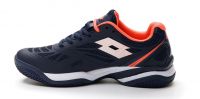 Γυναικεία παπούτσια Lotto Superrapida 200 II PRT W - navy blue/all white/coral fluo Γυναικεία παπούτσια Lotto Superrapida 200 II PRT W - navy blue/all white/coral fluo