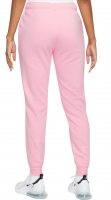 Dámské tenisové tepláky Nike Sportswear Club Fleece Pant - med soft pink/white Dámské tenisové tepláky Nike Sportswear Club Fleece Pant - med soft pink/white
