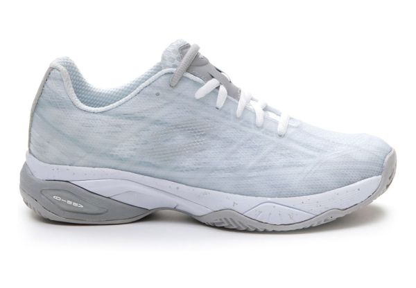 Damskie buty tenisowe Lotto Mirage 300 III Clay W - all white/vapor gray