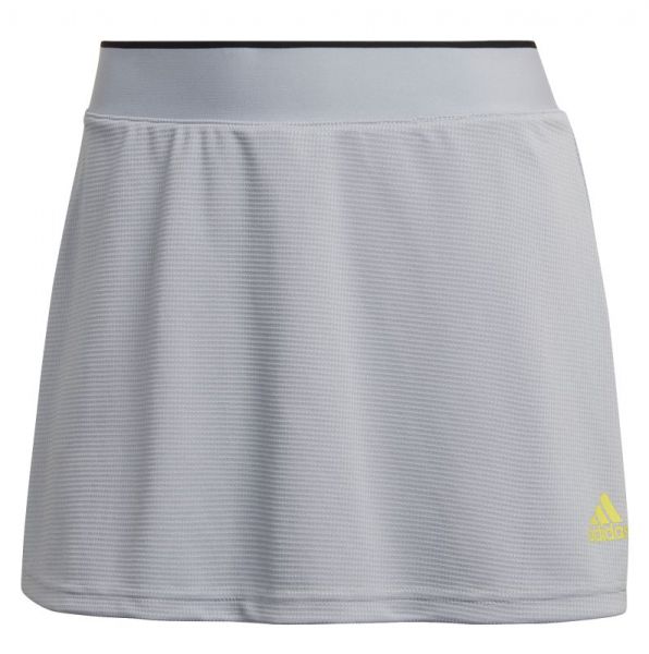 Damen Tennisrock Adidas Club Skirt - halo silver