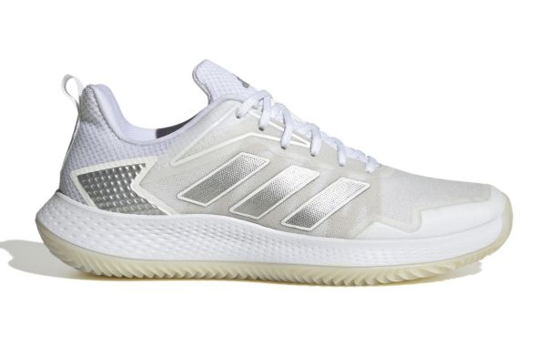 Damskie buty tenisowe Adidas Defiant Speed W Clay - cloud white/silver metallic/grey one