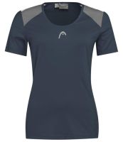Majica kratkih rukava za djevojčice Head Club 22 Tech T-Shirt - navy