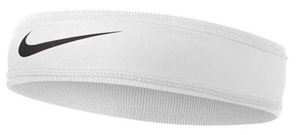 Cinta para el pelo Nike Speed Performance Headband - white/black