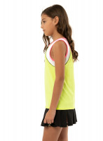 Marškinėliai mergaitėms Lucky in Love Girls Rockin Rococo Stripe Tank - neon yellow Marškinėliai mergaitėms Lucky in Love Girls Rockin Rococo Stripe Tank - neon yellow