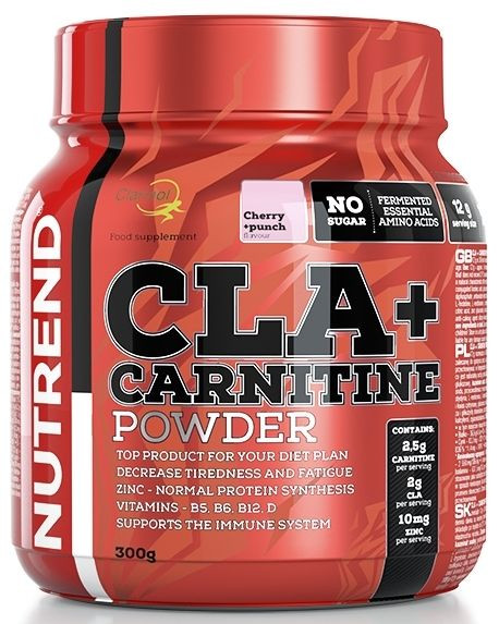  Nutrend CLA+Carnitine Powder - cherry + punch