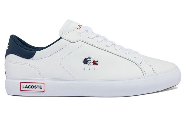 Мъжки кецове Lacoste Power Court TRI22 - white/navy/red