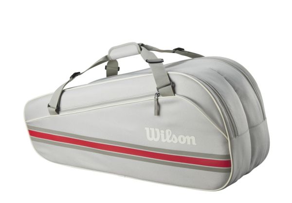 Tennis Bag Wilson Team 6PK Racket - Gray