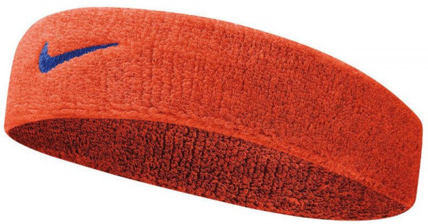 Frottee Stirnband Nike Swoosh Headband - Blau, Orange