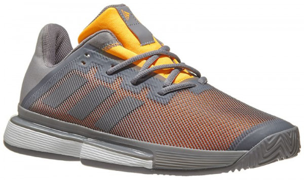  Adidas SoleMatch Bounce M - grey heather/grey heather/flame orange