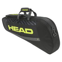 Bolsa de tenis Head Base Racquet Bag S - black/neon yellow