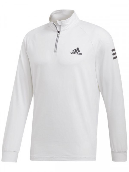  Adidas Club 1/4 Zip Midlayer - white/black