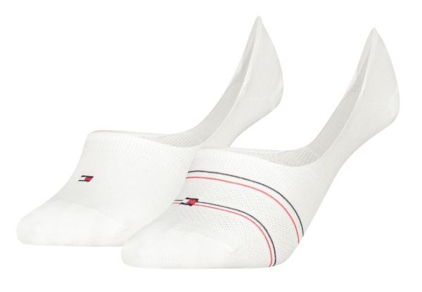 Ponožky Tommy Hilfiger Women Footie 2P - white