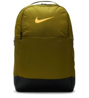 Mochila de tenis Nike Brasilia 9.5 Training Backpack - olive flak/black/vivid orange