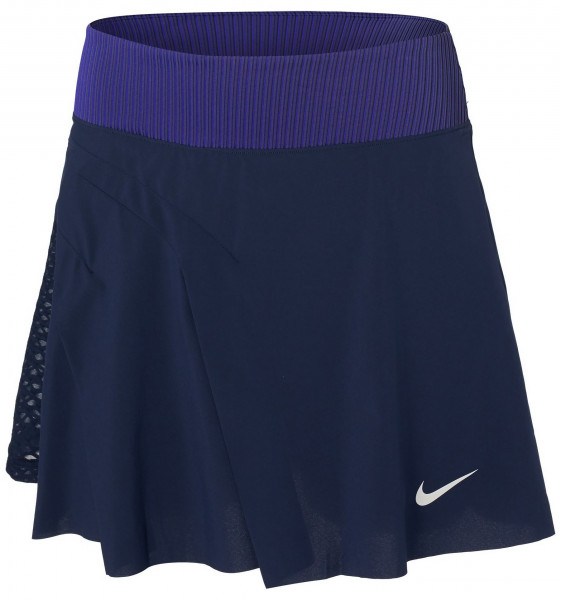 Naiste tenniseseelik Nike Dri-Fit Advantage Slam Skirt W - obsidian/white
