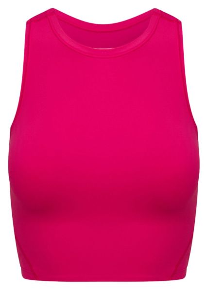 Top da tennis da donna On The Roger Movement Crop - Rosa