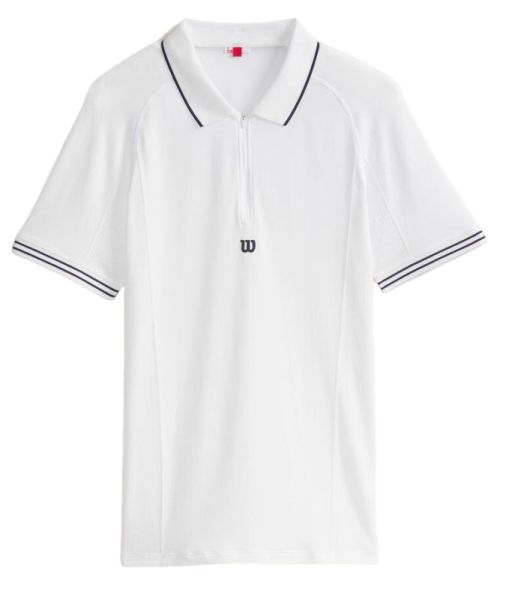 Men's Polo T-shirt Wilson Series Seamless Polo - bright white