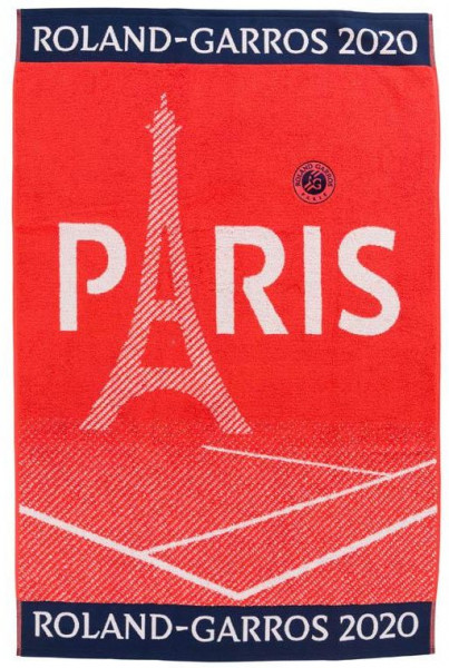 Ręcznik tenisowy Roland Garros Carreblanc Joueur Terre Battue - plażowy