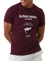 Teniso marškinėliai vyrams Björn Borg Stockholm Training T-shirt - winetasting