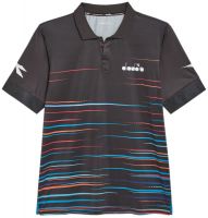 Men's Polo T-shirt Diadora SS Polo Icon - black