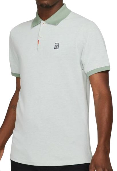 Polo marškinėliai vyrams Nike Polo Slam Slim M - white/steam