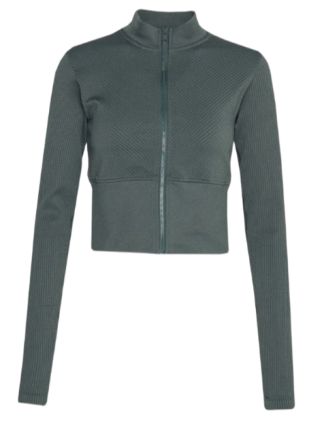 Damen Tennissweatshirt Calvin Klein Sameless Full Zip Jacket - urban chic